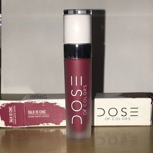 Dose of Colors Talk Is Chic liquid matte lipstick
